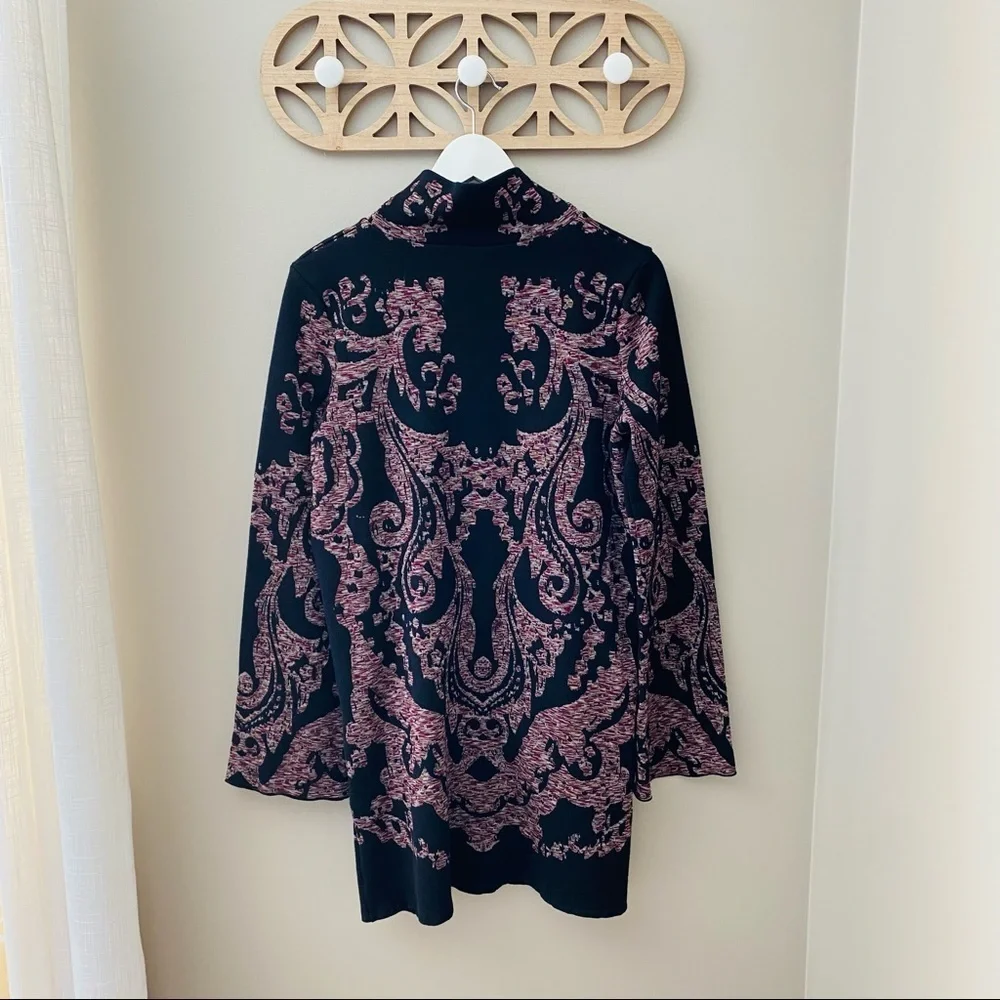 Free People Modern Love Mini Dress Black Sz Medium